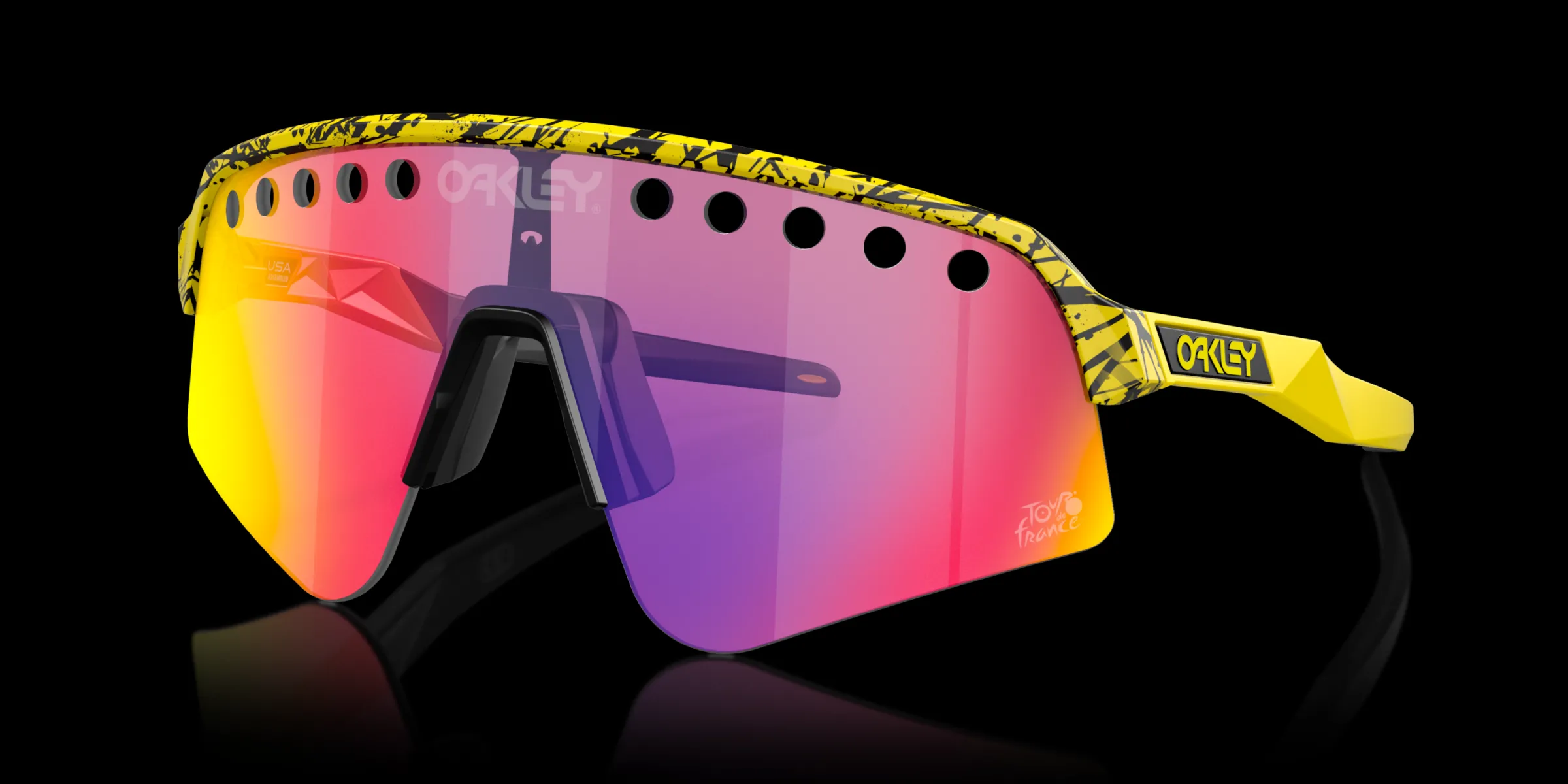 Oakley 2023 Tour De France™ Sutro Lite Sweep Tdf Splatter Best Sale