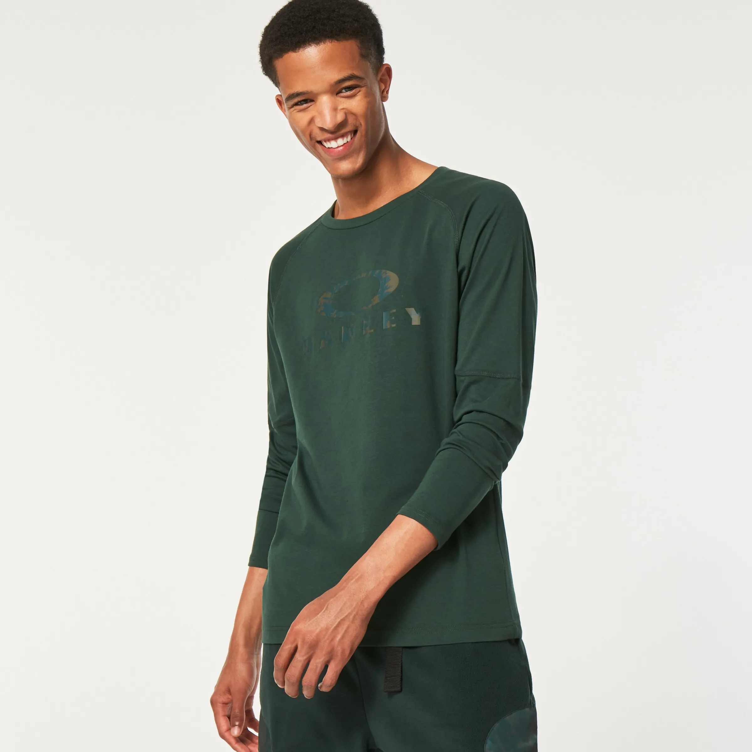 Oakley Wanderlust Ls Tee Hunter Green Sale