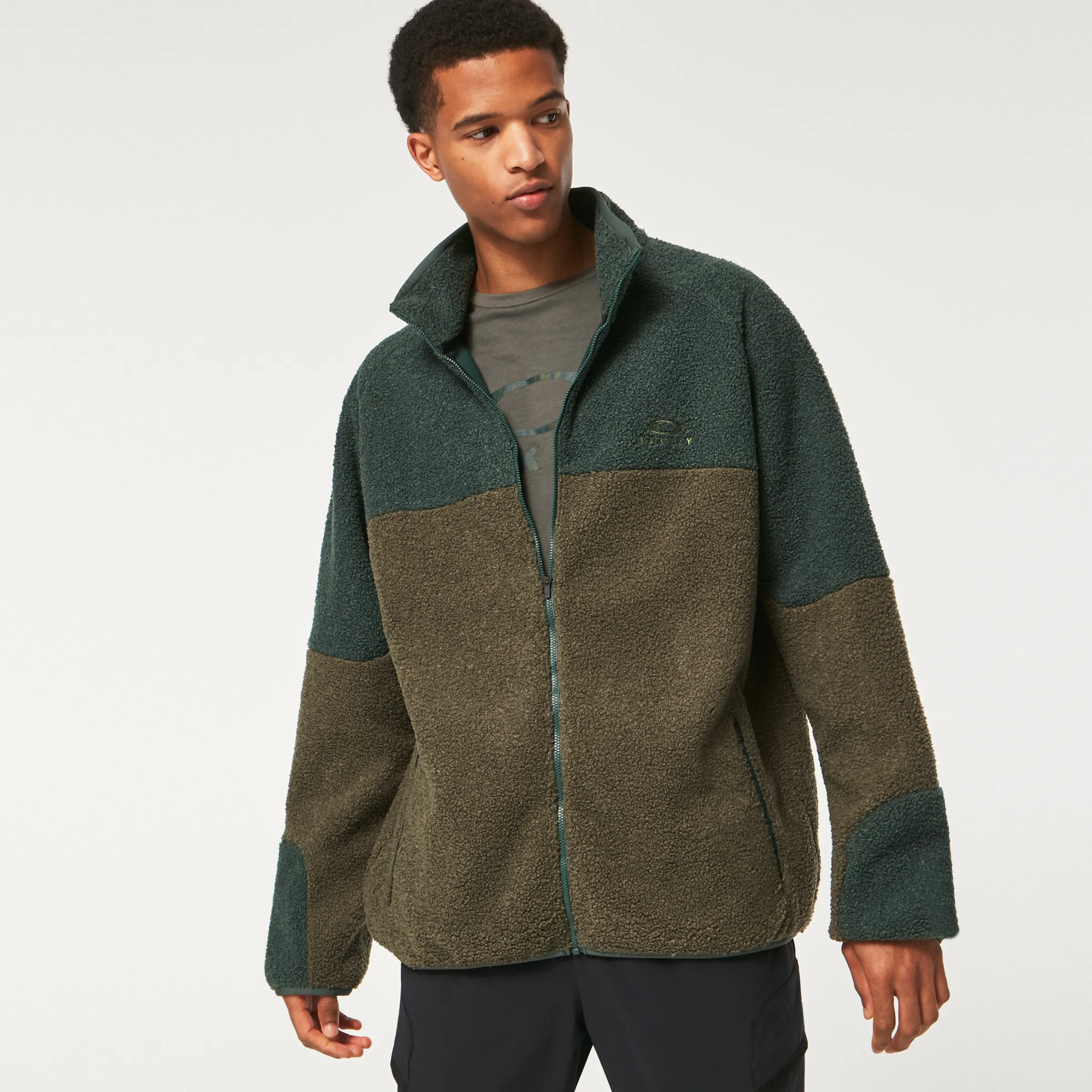Oakley Wanderlust Rc Sweatshirt Hunter Green/New Dk Brush Sale