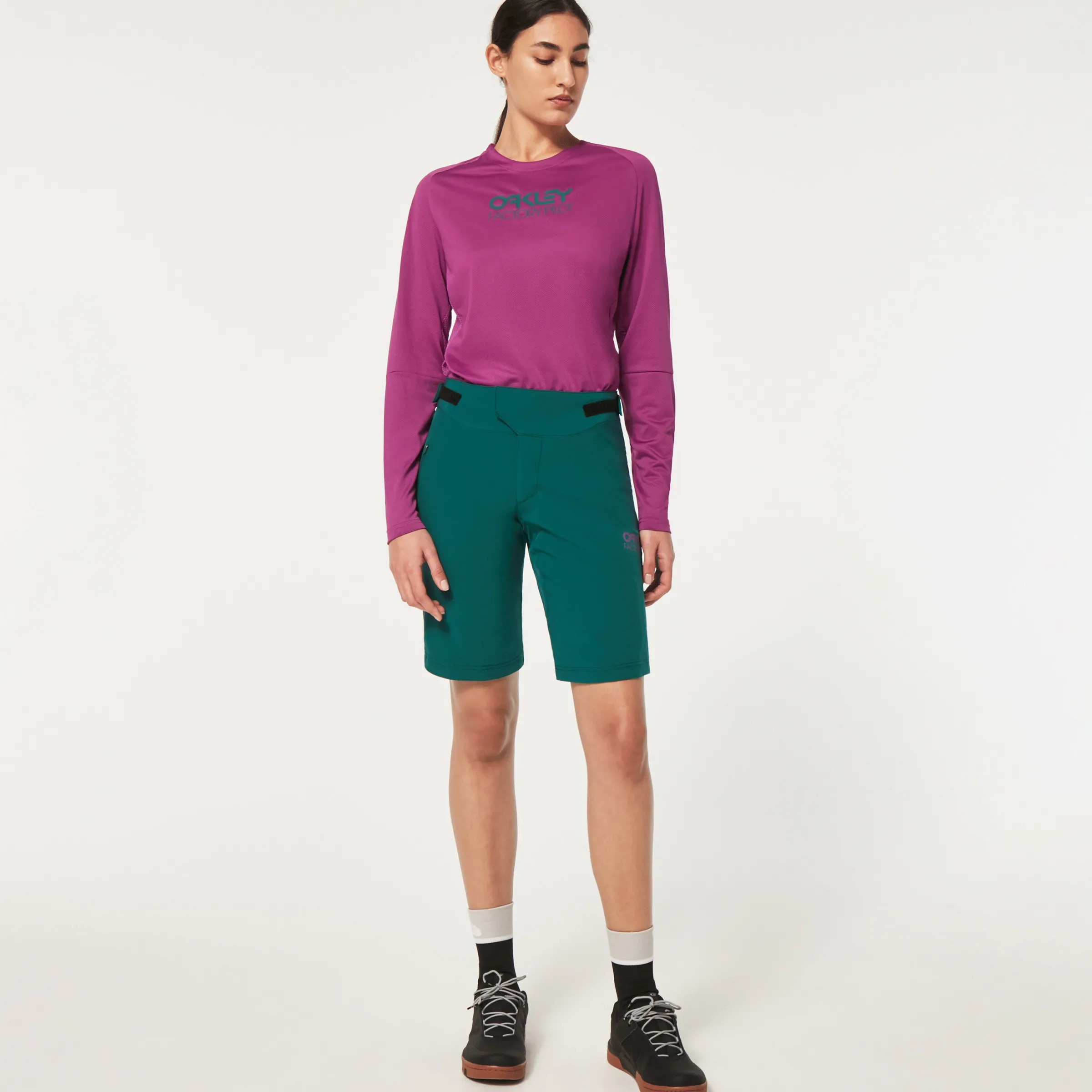 Oakley Womens Drop In Mtb Short Bayberry Fashion